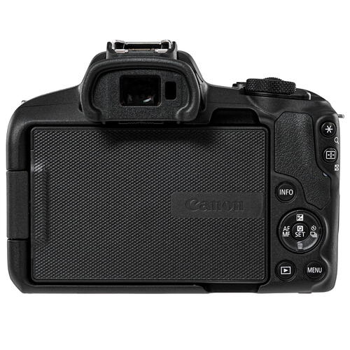 Купить Беззеркальный фотоаппарат Canon EOS R50 Kit 18-45 RF черный  5414492. Характеристики, отзывы и цены в Донецке