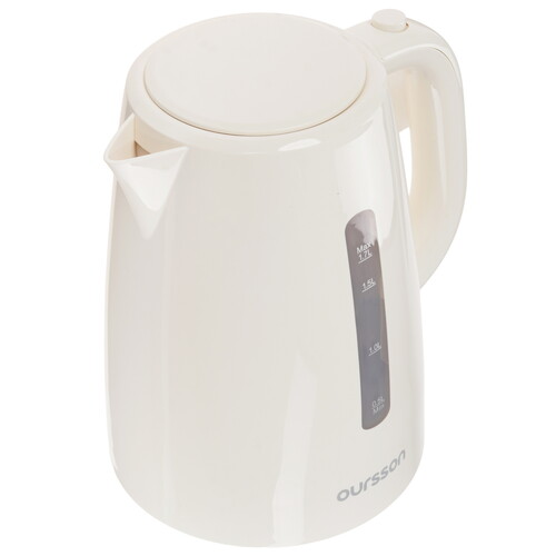 Купить Электрочайник Oursson KE1714P/IV бежевый  9081574. Характеристики, отзывы и цены в Донецке