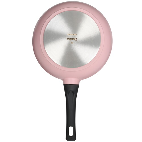 Купить Сковорода Tesoro Florence Induction TF5124i, 24 см розовый  5462685. Характеристики, отзывы и цены в Донецке