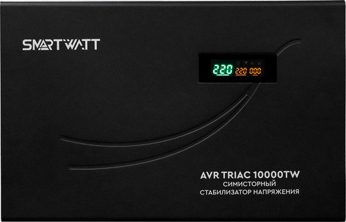 Купить Стабилизатор напряжения SMARTWATT AVR TRIAC 10000TW  9098967. Характеристики, отзывы и цены в Донецке