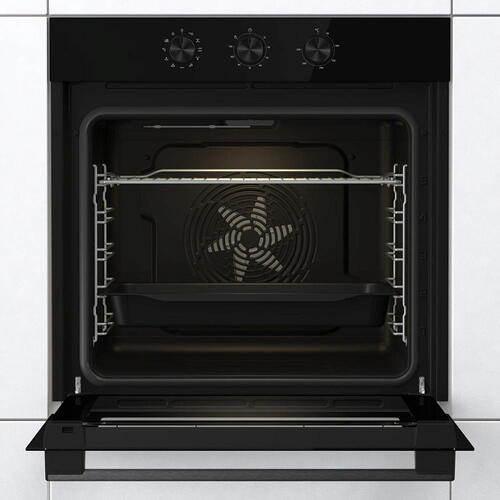 Купить Электрический духовой шкаф Gorenje BO6725E02BG черный  5355342. Характеристики, отзывы и цены в Донецке