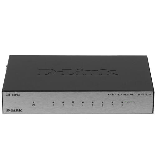 Купить Коммутатор D-Link DES-1008D  4791697. Характеристики, отзывы и цены в Донецке