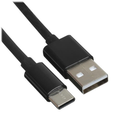 Купить Кабель круглый KEYRON USB Type-C - USB 2.0 Type-A черный 1 м  4834176. Характеристики, отзывы и цены в Донецке
