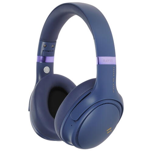 Купить Беспроводные/проводные наушники HAVIT H630BT PRO синий  9100160. Характеристики, отзывы и цены в Донецке