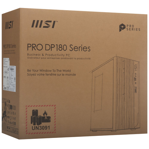 Купить ПК MSI PRO DP180 14A-622XRU [9S6-B0A741-1243]  5630010. Характеристики, отзывы и цены в Донецке