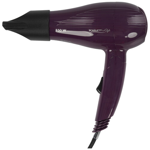 Купить Фен Scarlett SC-HD70T24 фиолетовый/черный  8116549. Характеристики, отзывы и цены в Донецке