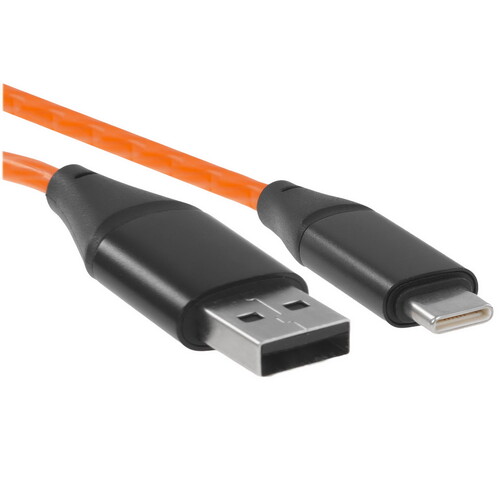 Купить Кабель круглый BY USB Type-C - USB 2.0 Type-A оранжевый 1 м  5497288. Характеристики, отзывы и цены в Донецке