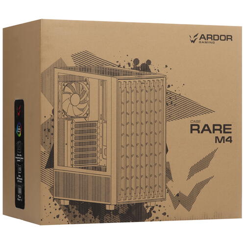 Купить Корпус ARDOR GAMING Rare M4  черный  5437247. Характеристики, отзывы и цены в Донецке