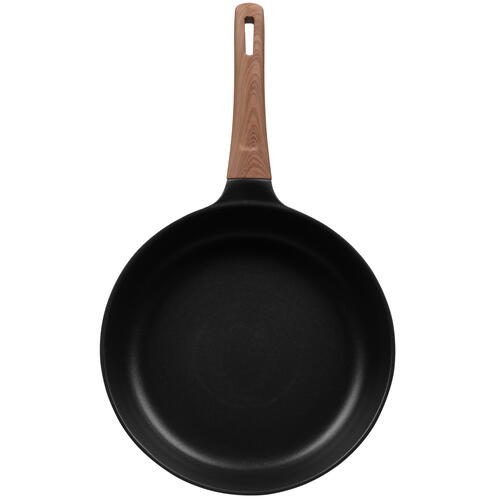 Купить Сковорода OneTwo Black stone O3FP23, 28 см черный  5411031. Характеристики, отзывы и цены в Донецке