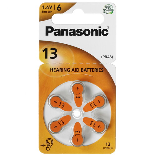 Купить Батарейка Panasonic PR48 (ZA13/DA13/AC13/13A/13)  9220331. Характеристики, отзывы и цены в Донецке