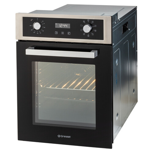 Купить Электрический духовой шкаф GRESSEL RU477EM59001 серебристый  9284042. Характеристики, отзывы и цены в Донецке