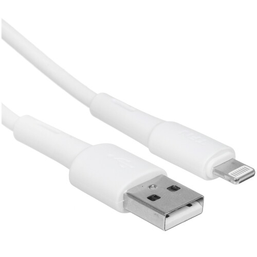 Купить Кабель круглый TFN Lightning 8-pin - USB 2.0 Type-A белый 2 м  9282223. Характеристики, отзывы и цены в Донецке