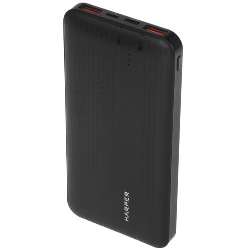 Купить Портативный аккумулятор Harper PB-10006 черный  5012554. Характеристики, отзывы и цены в Донецке