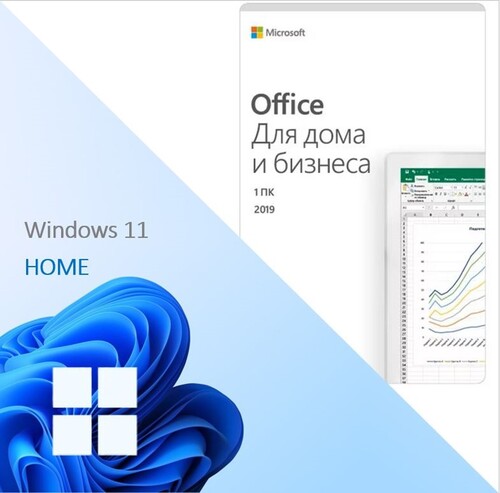 Купить Операционная система Microsoft Windows 11 Home + Microsoft Office Home and Business 2019 бессрочно  5622636. Характеристики, отзывы и цены в Донецке