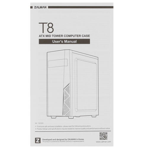 Купить Корпус ZALMAN T8  4738217. Характеристики, отзывы и цены в Донецке