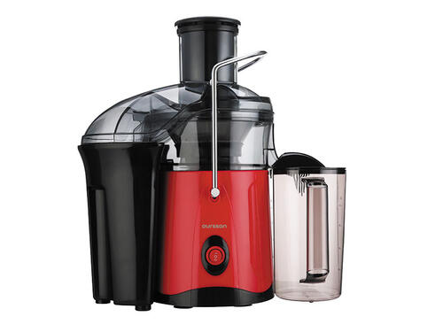 Купить Соковыжималка электрическая Oursson JM3400/RD красный  5360462. Характеристики, отзывы и цены в Донецке