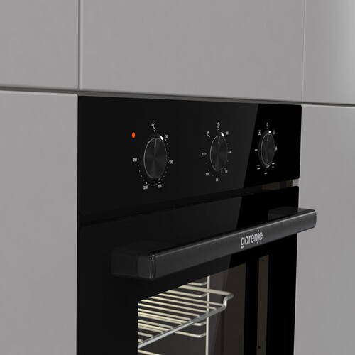 Купить Электрический духовой шкаф Gorenje BO4525E02BG черный  9291466. Характеристики, отзывы и цены в Донецке