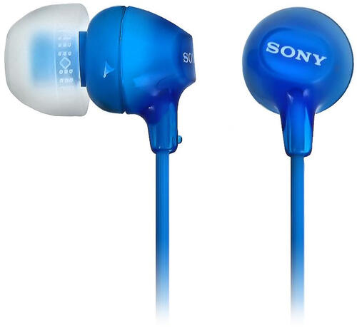 Купить Проводные наушники Sony MDR-EX15APLI синий  0198723. Характеристики, отзывы и цены в Донецке