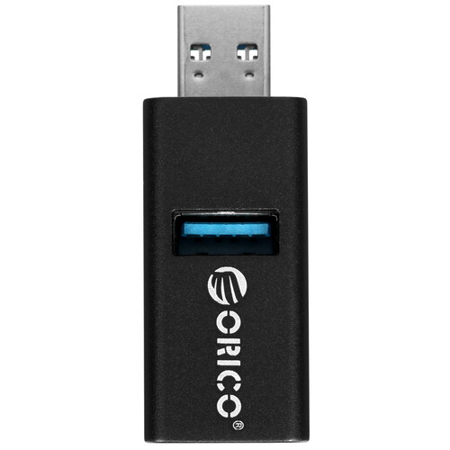 Купить USB-разветвитель ORICO MINI-U32L-BK-BP  5471173. Характеристики, отзывы и цены в Донецке