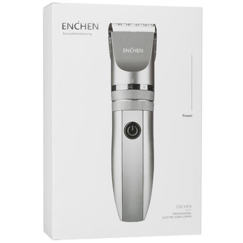 Купить Машинка для стрижки Enchen Hunter серебристый  5337665. Характеристики, отзывы и цены в Донецке