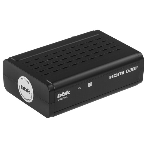 Купить Приставка для цифрового ТВ BBK SMP025HDT2 черный  5472793. Характеристики, отзывы и цены в Донецке