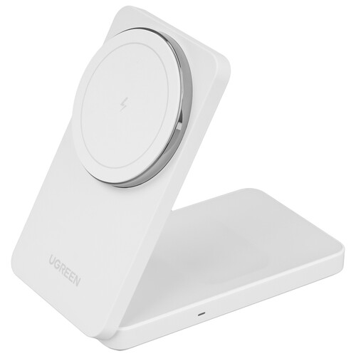 Купить Беспроводное зарядное устройство Ugreen W528 белый  9213005. Характеристики, отзывы и цены в Донецке
