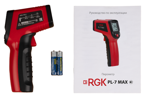 Купить Пирометр RGK PL-7 Max  9310088. Характеристики, отзывы и цены в Донецке