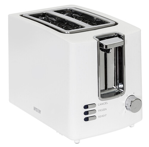 Купить Тостер Mystery MET-2115 белый  5331659. Характеристики, отзывы и цены в Донецке