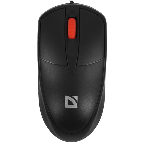Купить Мышь проводная Defender Icon MB-057 [52057] черный  9040752. Характеристики, отзывы и цены в Донецке