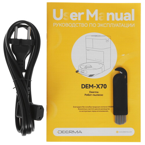 Купить Робот-пылесос Deerma X70 черный  9290853. Характеристики, отзывы и цены в Донецке