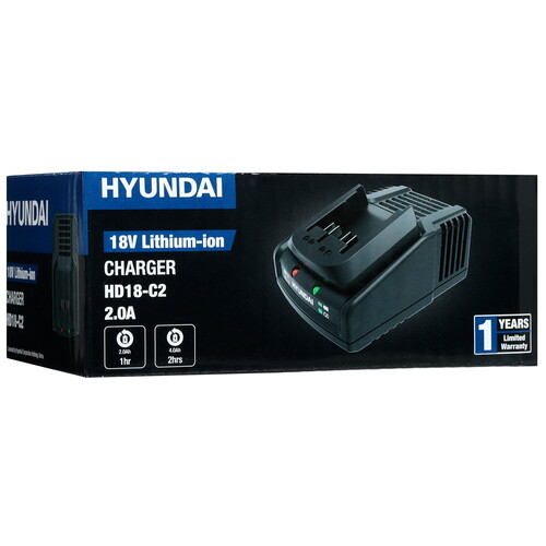 Купить Зарядное устройство Hyundai HD18-C2 18V One for All  5466846. Характеристики, отзывы и цены в Донецке