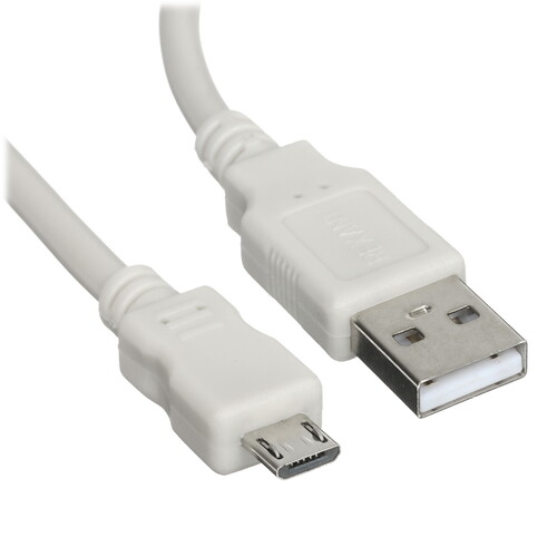 Купить Кабель круглый REXANT micro USB - USB 2.0 Type-A серый 0.2 м  5479545. Характеристики, отзывы и цены в Донецке