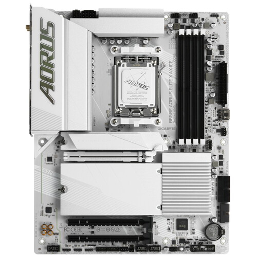 Купить Материнская плата GIGABYTE B650E AORUS ELITE X AX ICE  5609189. Характеристики, отзывы и цены в Донецке