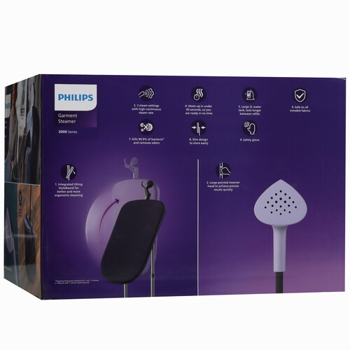 Купить Отпариватель Philips STE3160/30 фиолетовый  5498101. Характеристики, отзывы и цены в Донецке