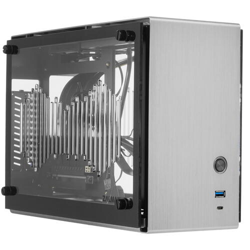 Купить Корпус ZALMAN M2 mini [M2 mini Silver] серый  4738213. Характеристики, отзывы и цены в Донецке