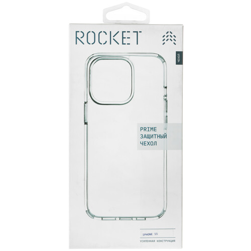 Купить Накладка  Rocket Prime для Apple iPhone 11 прозрачный  5464396. Характеристики, отзывы и цены в Донецке
