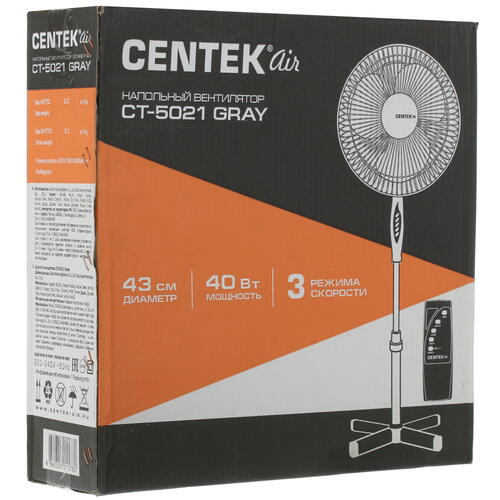 Купить Вентилятор Centek CT-5021  белый  8166246. Характеристики, отзывы и цены в Донецке