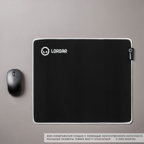 Купить Коврик LORGAR Legacer 753  черный  5603823. Характеристики, отзывы и цены в Донецке