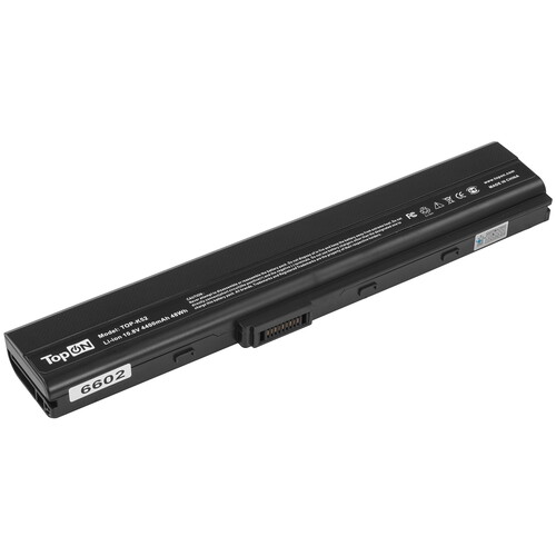 Купить Аккумулятор для ноутбуков TopON TOP-K52  5451980. Характеристики, отзывы и цены в Донецке