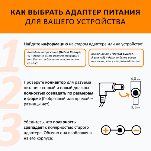 Купить Адаптер питания сетевой FinePower TJ-67W  9057729. Характеристики, отзывы и цены в Донецке
