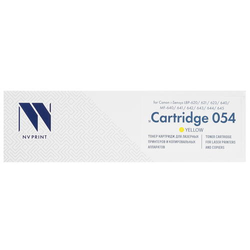 Купить Картридж лазерный NV Print NV-054Y желтый  5367881. Характеристики, отзывы и цены в Донецке