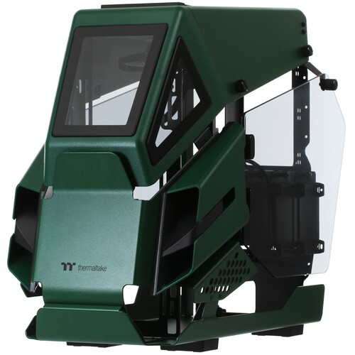 Купить Корпус Thermaltake AH T200 Racing Green  4866845. Характеристики, отзывы и цены в Донецке