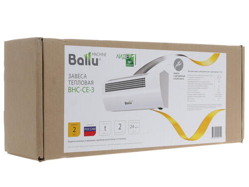 Купить Тепловая завеса Ballu BHC-CE-3  1145114. Характеристики, отзывы и цены в Донецке