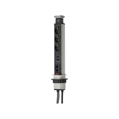 Купить Удлинитель Brennenstuhl Tower Power черный  5408194. Характеристики, отзывы и цены в Донецке