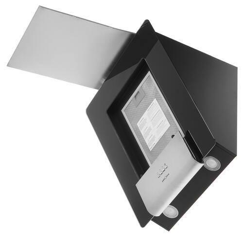 Купить Вытяжка наклонная KRONA TALLI 600 glass 3P серебристый/черный  8105488. Характеристики, отзывы и цены в Донецке