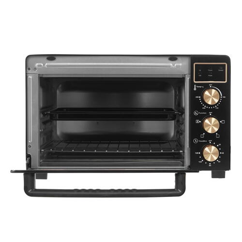 Купить Мини-печь Kraft KF-MO 3506 KGLB черный  8108439. Характеристики, отзывы и цены в Донецке