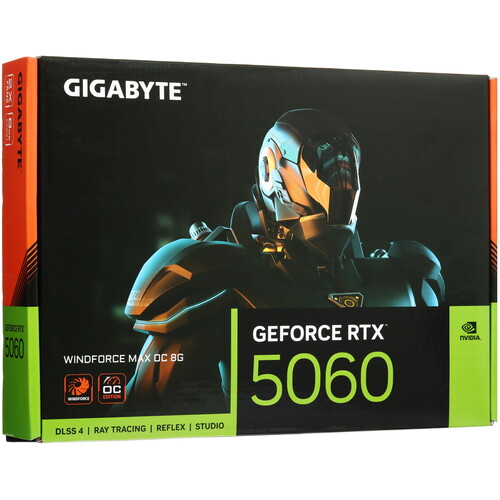 Купить Видеокарта GIGABYTE GeForce RTX 5060 WINDFORCE MAX OC  5633565. Характеристики, отзывы и цены в Донецке