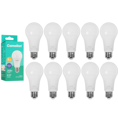 Купить Лампа светодиодная Camelion LED25-A65/865/E27  5642986. Характеристики, отзывы и цены в Донецке
