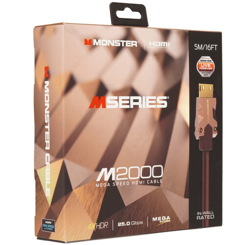 Купить Кабель  Monster HDMI - HDMI, 5 м  5497377. Характеристики, отзывы и цены в Донецке