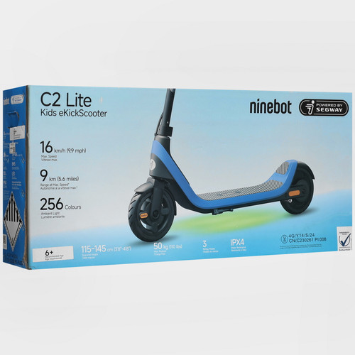 Купить Электросамокат Ninebot Kick Scooter C2 Lite черный  5486961. Характеристики, отзывы и цены в Донецке
